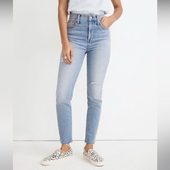 MADEWELL 32P Petite Perfect Vintage Blue Jeans Coffey Wash Worn-In Edition MC494 - Picture 1 of 11